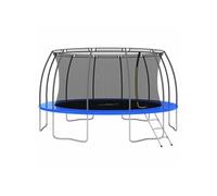 Vidaxl Ensemble De Trampoline Rond 488x90 Cm 150 Kg