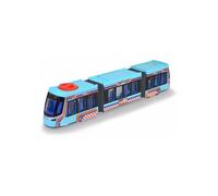 Tramway roues libres, portes ouvrantes 41,5 cm - Transport City Train de ville - Vehicule miniature - Set Jouet Garcon + carte