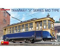Tramway X Series. Montantes Modèl 1:3 5 Plastique Model Kit Miniart