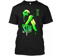 Tranc Tomve Greene Stab Wes Craven Scream Halloween Horror Movies Tomve Tee Shirt Manches Courtes(Large)
