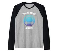 Trance Music Addict | Danse Technique électronique Vintage Manche Raglan