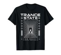 Trance State Reality Rave EDM DJ Festival Design T-Shirt