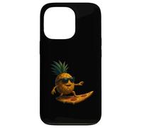 Tranche de Pizza Amusante en Forme d'ananas pour Le Surf Coque pour iPhone 13 Pro