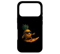 Tranche de Pizza Amusante en Forme d'ananas pour Le Surf Coque pour iPhone 17 Pro