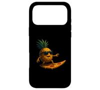 Tranche de Pizza Amusante en Forme d'ananas pour Le Surf Coque pour iPhone 17 Pro Max