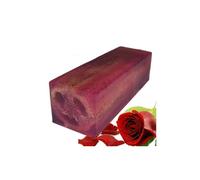 Tranche De Savon Artisanal Collection Loofah Rose