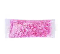 Tranche d'ongle de fruit en argile polymère décorations d'art d'ongle mignon bricolage résine fabrication de bijoux couleur vive tranches en forme de fruit exquis pour salon de (citron rouge)