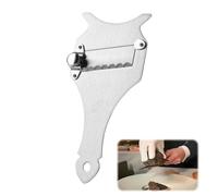 Tranche truffe râpe, tranche truffe, râpe à truffes, râpe à truffes, râpe au chocolat professionnel en acier inoxydable, outil de cuisine multifonction (argent)