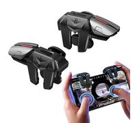 TRANCHERS DE CONTRÔLEUR DE Jeu Mobile - 2PCS Joysticks sensibles, fiche de téléphone Intelligent et Jouer | E-Sports Ready Game Tool pour Les passionnés, Artefact à Six Doigts pour des séances de Jeu