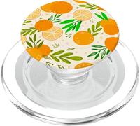 Tranches de Fruits Oranges - Nourriture d'été - Agrumes - Orange PopSockets PopGrip pour MagSafe