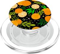 Tranches de Fruits Oranges - Nourriture d'été - Agrumes - Orange PopSockets PopGrip pour MagSafe