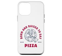 Tranches de Pizza : Born and Raised to Eat Pizza. Coque pour iPhone 12 Mini