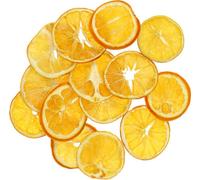 Tranches d'orange séchées pour des compositions décoratives de Noël et d'automne