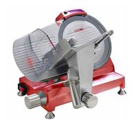 Trancheur à jambon luxe 250 mm - épaisseur de coupe 0 2 à 12 mm - affûteur intégré - 150W