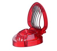 Trancheur de Fraises - Décortiqueur de Fraises | Trancheuse à fraises | Trancheuse de Fraise | Trancheuse à raisin | Trancheuse à fruits avec coupe-fruits en acier inoxydable pour Les Tranches Fraise