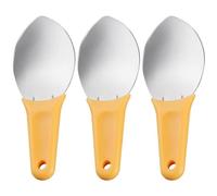 Trancheur De Mangue en Acier Inoxydable avec Poignée Antidérapante, Coupe-Mangue, Dénoyauteur De Fruits, Outil De Préparation De Mangue, Gadget De Cuisine pour Maison