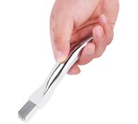 Trancheur d'oignon en acier inoxydable Coupe-échantillon Hachoir à légumes Gadget de cuisine
