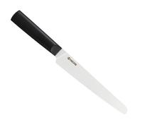 Trancheur/pain, lame avec micro-dentures 18 cm lame céramique - manche noir