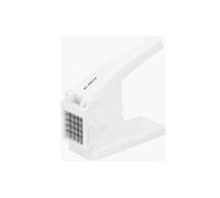 Alpina Trancheur de pommes de terre Coupe-frites, Acier inoxydable Coupe rapide, Blanc 26.5x14x9cm