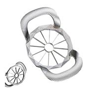 Trancheuse à 12 tranches, en acier inoxydable, ustensile de cuisine avec fonction dénoyauteur et coupe-pommes de terre pour la maison, l'hôtel, les voyages, le camping