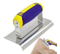 Trancheuse à béton en acier inoxydable pour outil à main de finition robuste - Groover/droit sans rivets | instrument de coupe de précision, poignée ergonomique en gélose