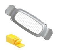 Trancheuse à beurre et fromage, trancheuse à fromage multifonction, fils tranchants en acier inoxydable pour un contrôle facile des portions, trancheuse à fromage à beurre avec poignée pour bloc de