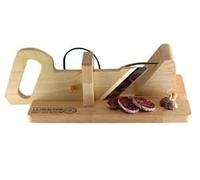 Trancheuse à Charcuterie Manuelle La Sélection Brasserie Bois Et Inox Beige Et Gris Easykado Multicolore