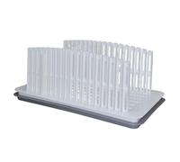 Trancheuse à - Conception en plastique pliable réglable, guide de coupe de grillé fait maison, coupe- croustillant cohérent, outil de cuisine à trancher uniforme, gadget de cuisson en ma