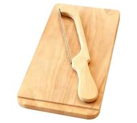 Trancheuse à en bois, coupeur à double face, planche à découper avec trancheuse à, pour toast, gâteaux, petit-déjeuner, pâtisseries, cuisson, maison, restaurant