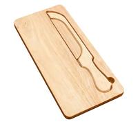 Trancheuse à en bois, pour couper le bagel à double côté, kit avec couteau à et planche à découper en bois - pour toast, gâteaux, petit-déjeuner, pâtisseries, chef, cuisine, maison