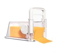 Trancheuse à fromage, broyeur de beurre de cuisine, trancheuse à beurre 4 en 1, trancheuse à beurre en acier inoxydable 22,8 x 13,4 x 15,4 cm