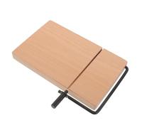 Trancheuse à Fromage en Bois et Acier Inoxydable Manuelle pour Gouda | Lame Filaire Intégrée, Base Antidérapante Stable, Finition Lisse, pour Dégustation et Service sur Table