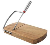Trancheuse À Fromage En Bois - Trancheuse À Fromage Pour Bloc De Fromage, Trancheuse À Fromage En Bois Avec Lame En Acier Inoxydable, Planche À Découper Sans Effort Pour Beurre, Fromage, Légumes,