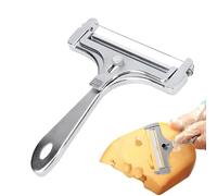 Trancheuse à fromage en fil - Coupe-cubes de fromage à main en acier inoxydable | Coupe-fromage en bloc - Rasoir à fromage - Trancheuse épaisse et fine pour fromages à pâte, semi-dure et dure