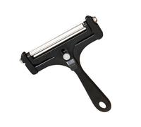 Trancheuse à fromage pour bloc de fromage en acier inoxydable épaisseur réglable coupe-beurre râpe manuelle gadget de cuisine pour bloc de fromage semi-dur doux 061003