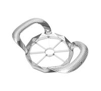 Trancheuse à fruits - Appareil de coupe manuel de 22 cm | Trancheuse à légumes multifonction en acier inoxydable, coupe-oignons, coupe-œufs et coupe-salade pour des morceaux uniformes en cuisine ou en