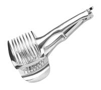 Trancheuse à Fruits en Acier Inoxydable 22,5x9,5x6,5cm | Découpe Régulière, Outil Non Électrique, Format Compact, Cuisine, Restaurant et Préparation de Jus