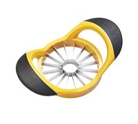 Trancheuse à fruits, trancheuse à fruits - Coupe-fruits en métal | Trancheuse à fruits Super tranchante, carottier et séparateur, trancheuse à poire, coupe robuste pour légumes, 16 tranches