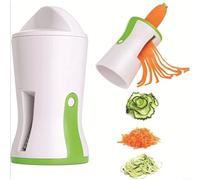 Trancheuse à légumes 3 en 1 avec lames en acier inoxydable et corps en ABS léger, design compact 15 x 8 x 8 cm pour la cuisine à la maison