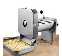 Trancheuse à légumes électrique épaisseur réglable et mode manuel pour une préparation efficace des aliments