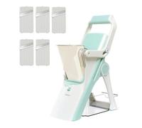 Trancheuse à légumes manuelle multifonctionnelle, râpe pliable, coupe de fruits et frites, ensemble d'outils de râpe d'artefact de cuisine