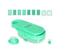 Trancheuse à légumes multifonction avec 7 et gadget de découpe délicat pour les cuisiniers à domicile, les légumes pour les familles occupées