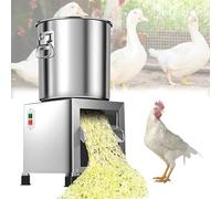 Trancheuse à légumes professionnelle 1800 W, hachoir à légumes électrique à 4 lames, râpe à légumes professionnelle 3500 tr/min, coupe-légumes en acier inoxydable for domestique et l'agriculture