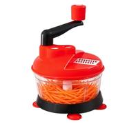 Trancheuse à légumes Robot Manuel À Manivelle Amovible Antidérapant | Spiraleuse et trancheuse de légumes Pour la Cuisine Maison Préparation des Repas Tomate Chou Salade Oignon