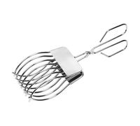 Trancheuse à oignons - Pince à découper le rôti de bœuf en acier inoxydable 28 x 9 cm, guide polyvalent pour trancher les tomates et les pommes de terre, pince à légumes portative et porte-fruits