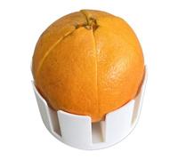 Trancheuse À Orange - Ustensile de Cuisine pour la Découpe - Coupe-Orange Lavable Au Lave-Vaisselle,Pour La Découpe Des Fruits, Des Légumes, Agrumes, Du Citron, De L'Oignon, De La Poire Et Pour Hô