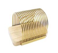 Trancheuse à Pain, Acier Inoxydable Trancheuse à Pain Manuelle, Coupe-pain Compact Même Épaisseur Planche a Découper Pain Manuel Pour Pain Fait Maison, Gâteaux, Bagels