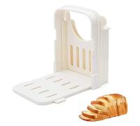 Trancheuse à Pain, Coupe Pain Pliable, Guide de Coupe de Pain Fait Maison, Coupe Pain de Cuisine Réglable, Machine à Pain Manuelle, Machine de Coupe pour Pain, Pliable de Trancheuse de Pain, 1 Pièces
