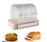 Trancheuse à pain Découpe Fromage,Coupe- Pommes de terre pour faire soi-même des chips de pommes de terre cuites au four, multifonctionnel Support des Trancheuse à saucisson beurre toasts
