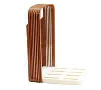 Trancheuse à pain efficace avec contrôle manuel - Guide de tranchage du pain stable - Cutter gain de place pour les amateurs de pâtisserie - Gadget de cuisine familial